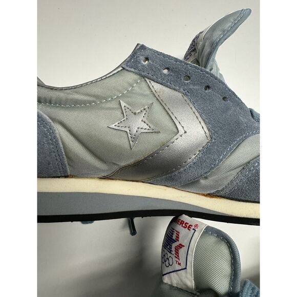 RARE NEW Condition Converse 1984 L.A. Olympic Retro Classic Shoes Men\'s 8.5 Blue main image 5